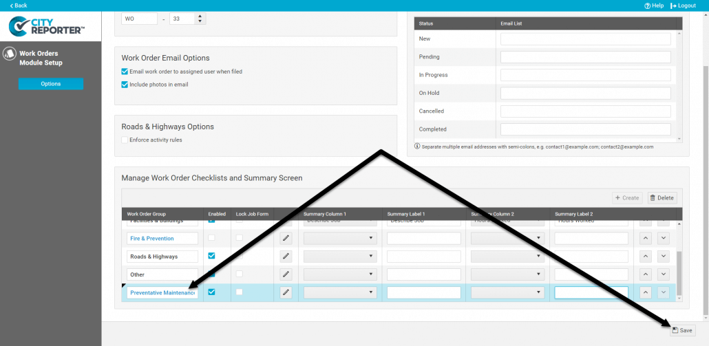 How To Create Work Order Groups